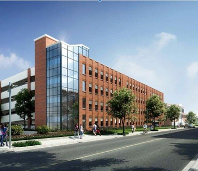 Biddeford parking garage concept graphic