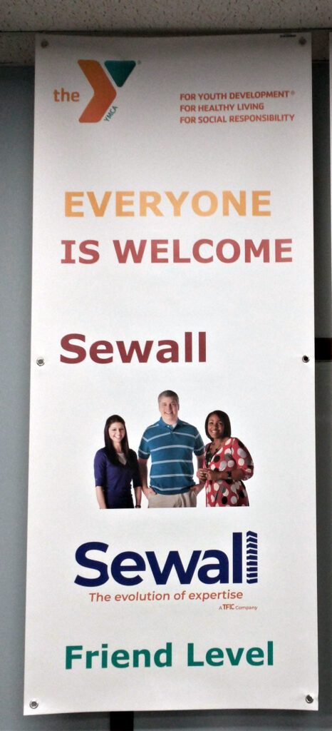 Old Town Orono YMCA Sewall Banner